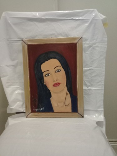 Acrylic painting canvas - acrylic, on